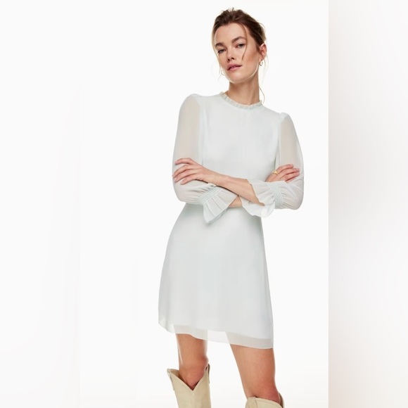 Aritzia Wilfred Swept Formal Wedding Party Bridal Feminine Dress Sz 8 - Picture 6 of 15